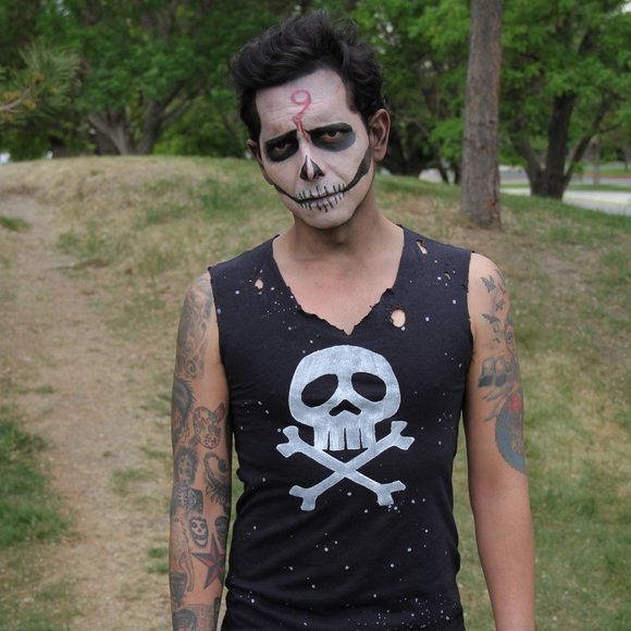 Captain Harlock Shirt Glenn Danzig Handmade - Picture 1 of 4